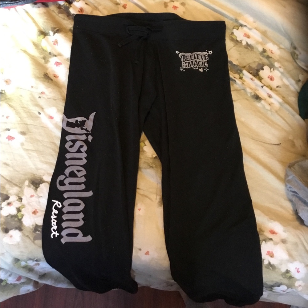 Disney believe in magic capris